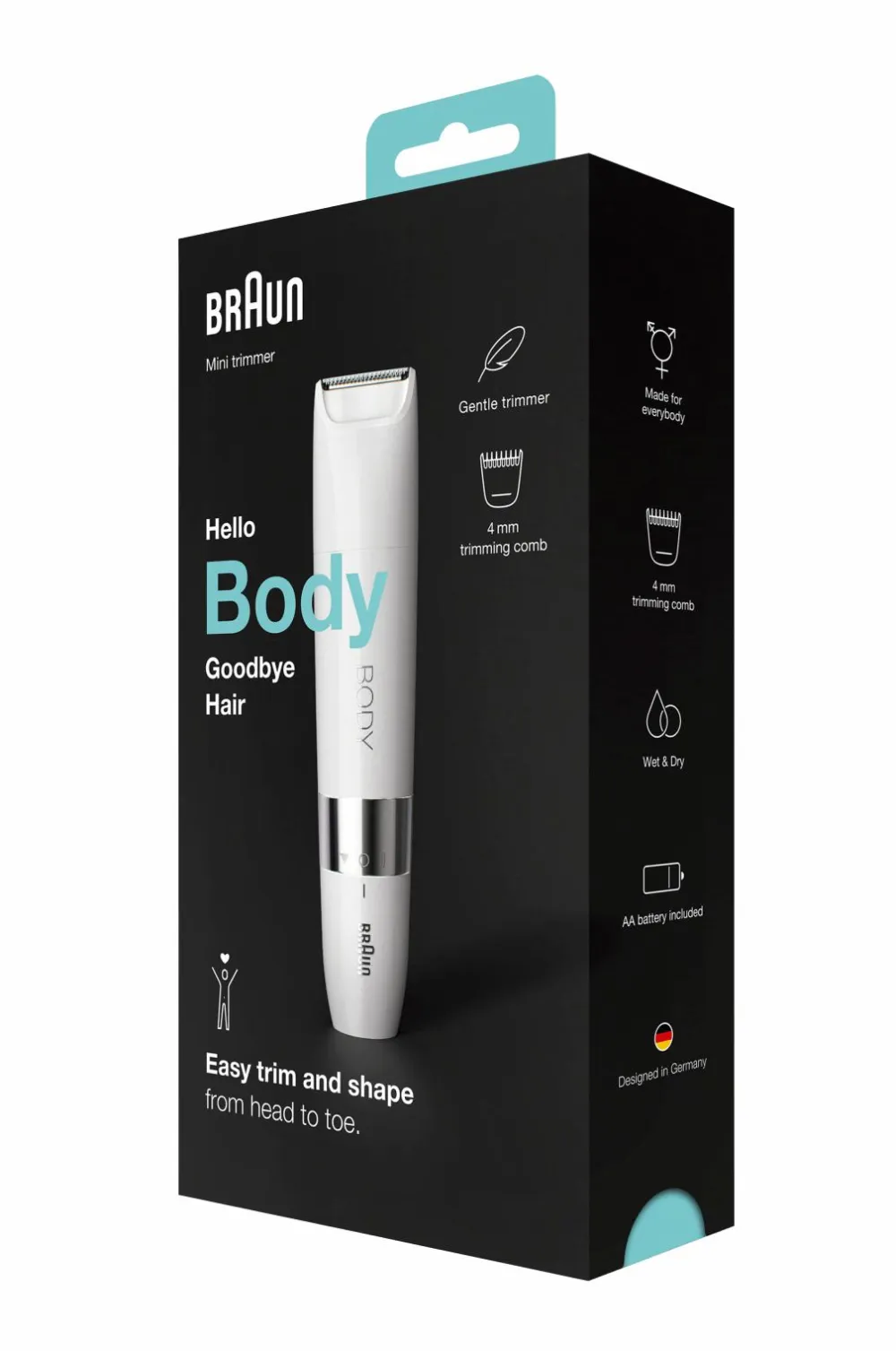 Braun Hårfjerning>Body Mini Trimmer BS1000