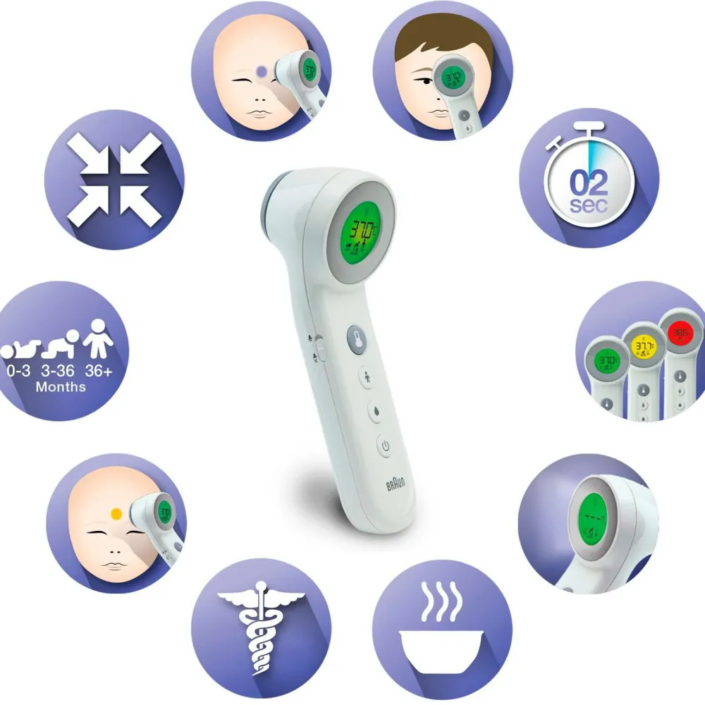 Braun Personlig Pleje>Febertermometer No Touch BNT400EE