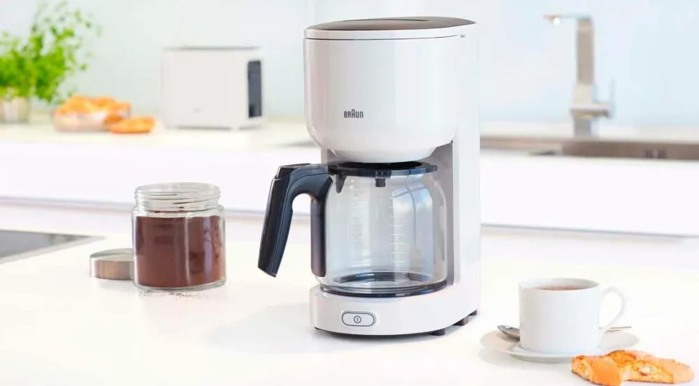 Braun Kaffemaskine Kf3100wh PurEase 1000 W No color Online