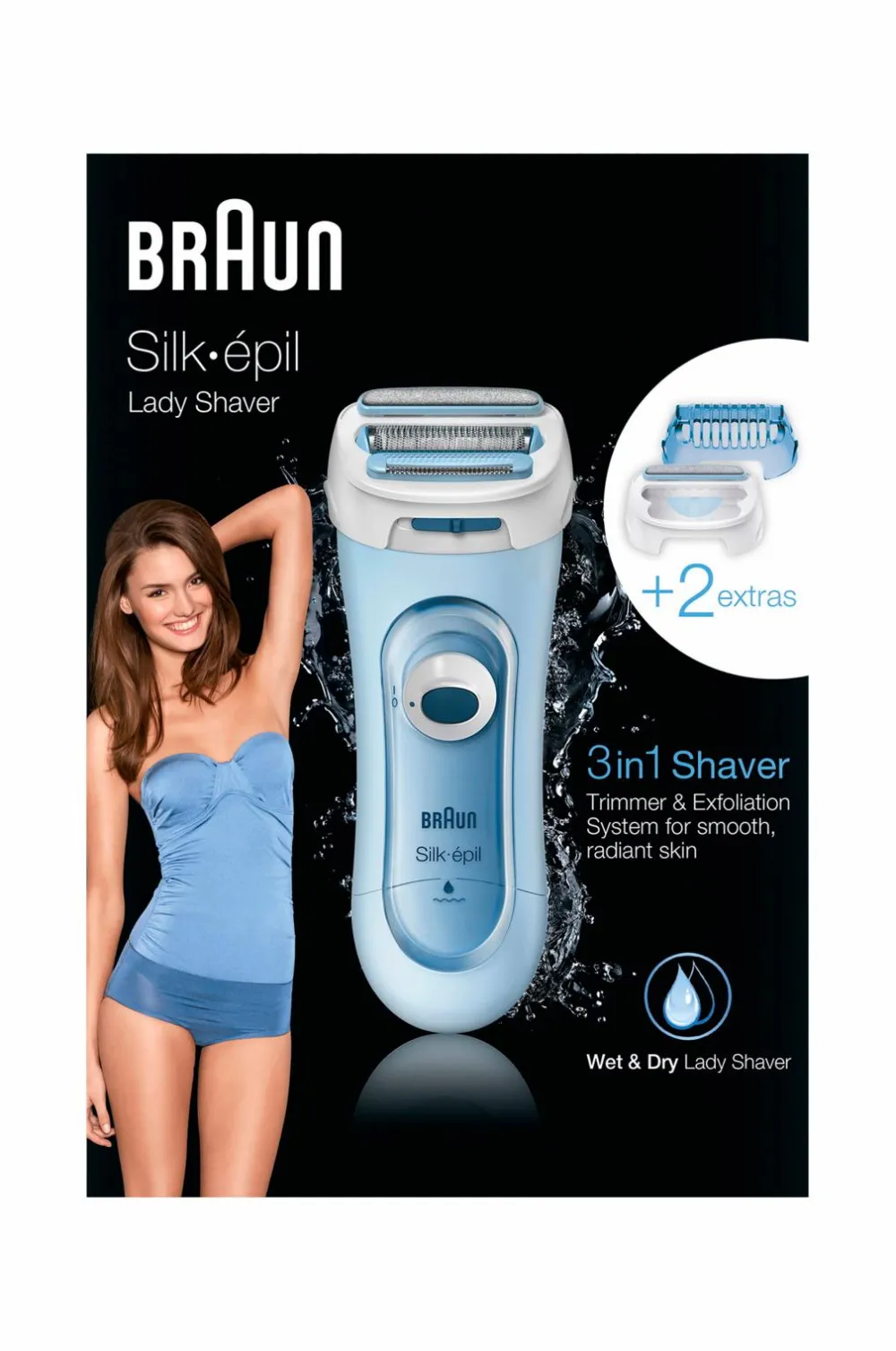Braun Ladyshave LS5160WD Blue Discount