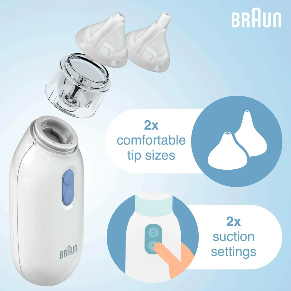 Braun Personlig Pleje>Næsesug Nasal Aspirator BNA100