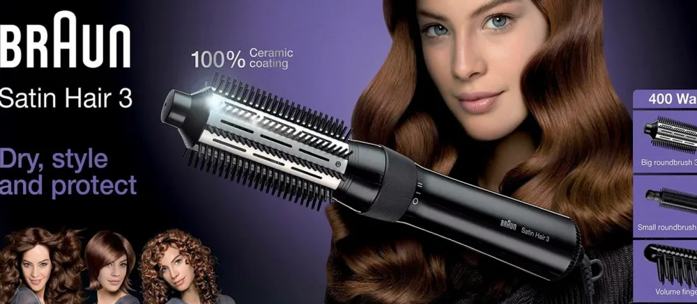 Braun Varmluftsbørste Satin Hair 3 AS330 No color Clearance