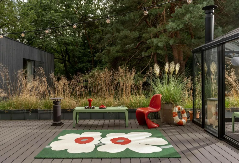 Brink & Campman Udendørstæpper>Udendørs tæppe Unikko 60Th Anniversary Multi