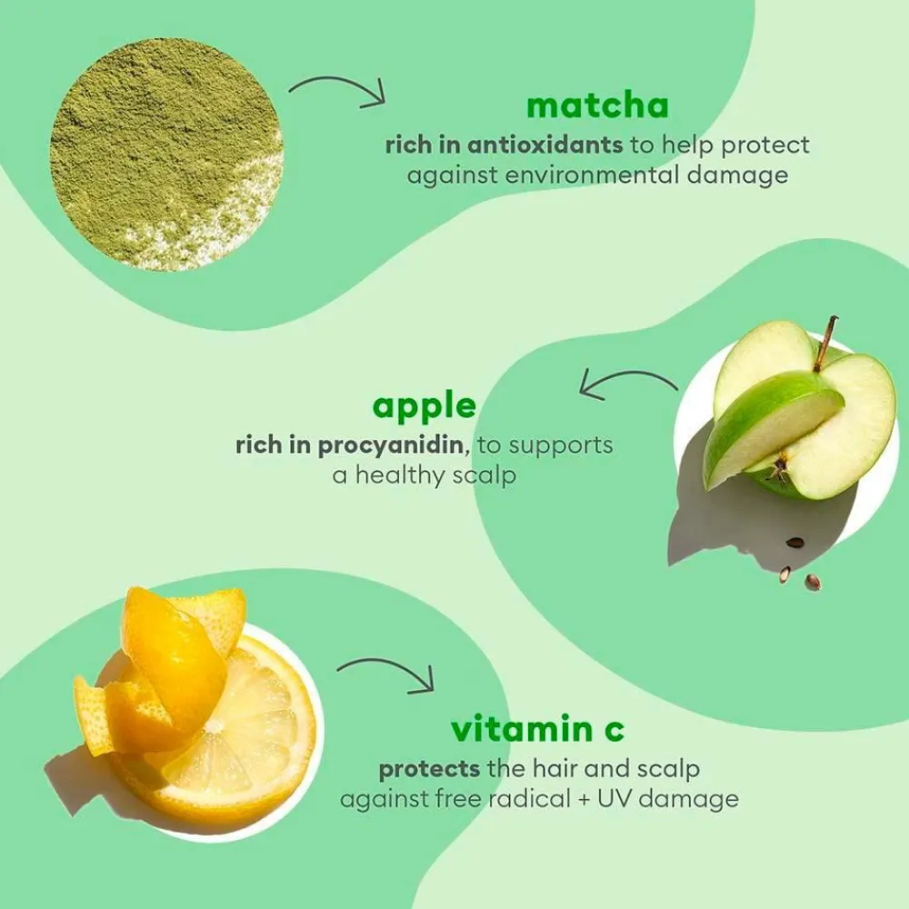 Briogeo SUPERFOODS™ Matcha + Apple Replenishing Shampoo 369Ml No Color