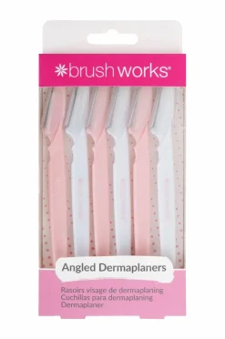 Brushworks Hårfjerning>Angled Dermaplaners 6-pak No color