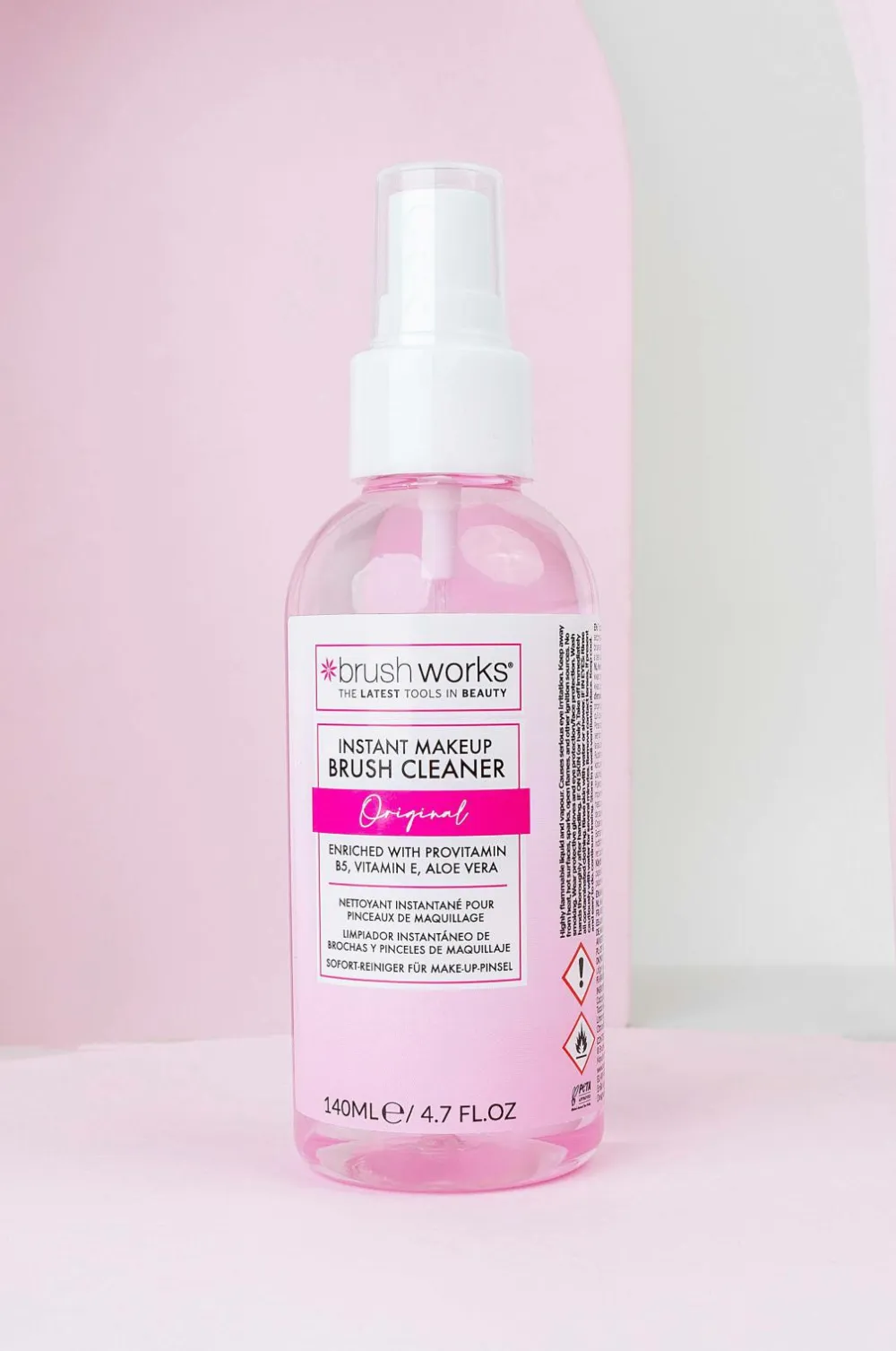 Brushworks Instant Makeup Brush Cleanser 140Ml No Color Best