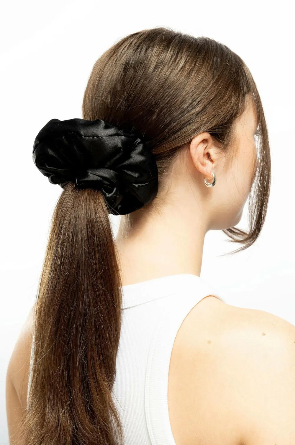 Brushworks Håraccessories|Håraccessories>Large Classic Cloud Scrunchies - 3 Pack No Color