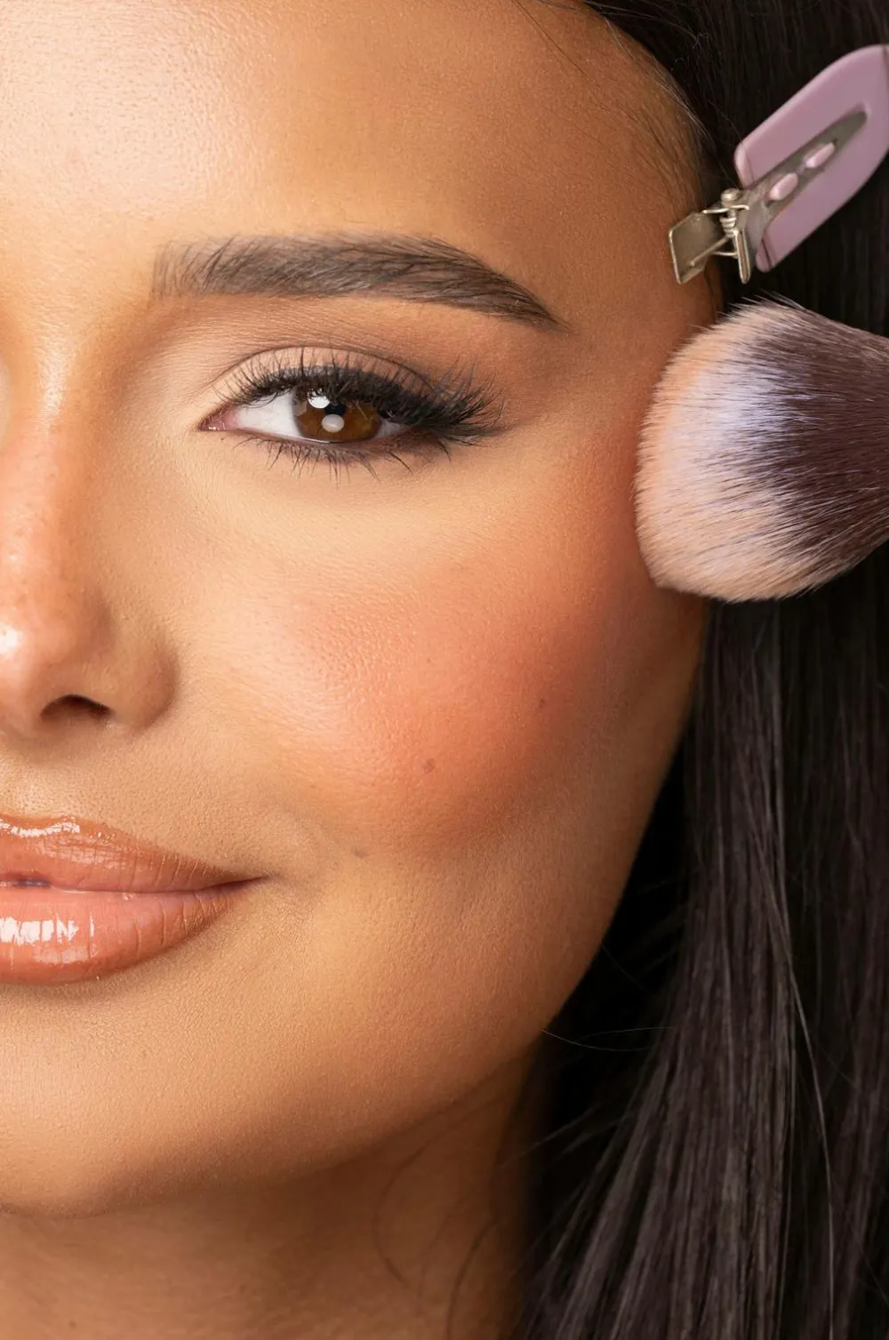 Brushworks Makeupbørster>No. 10 Bronzer Brush No Color