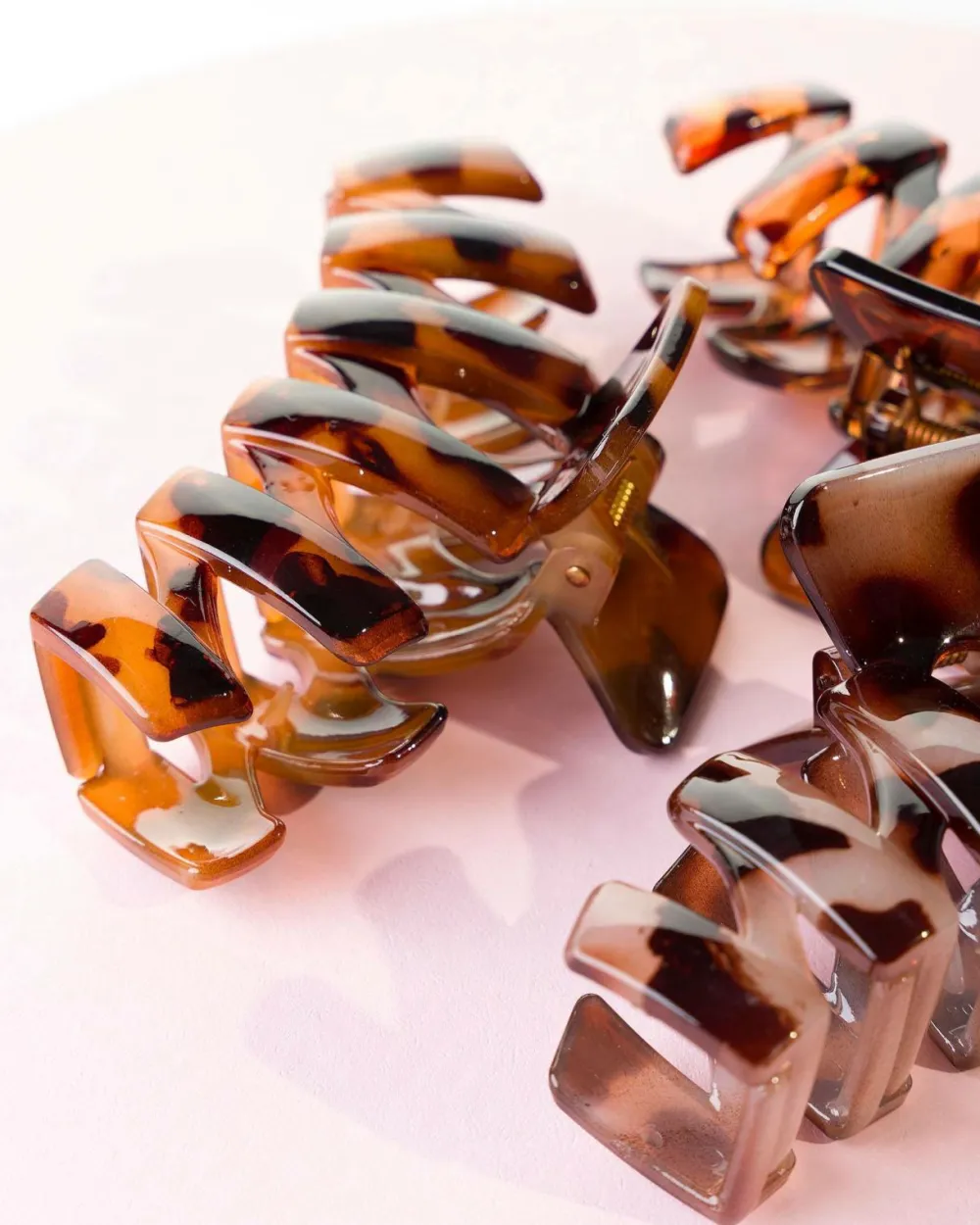 Brushworks Tortoiseshell Claw Clips - 3 Pack No Color Sale