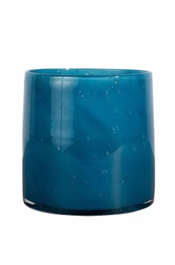 Byon Vase/Lysestage Calore M Petrol Hot