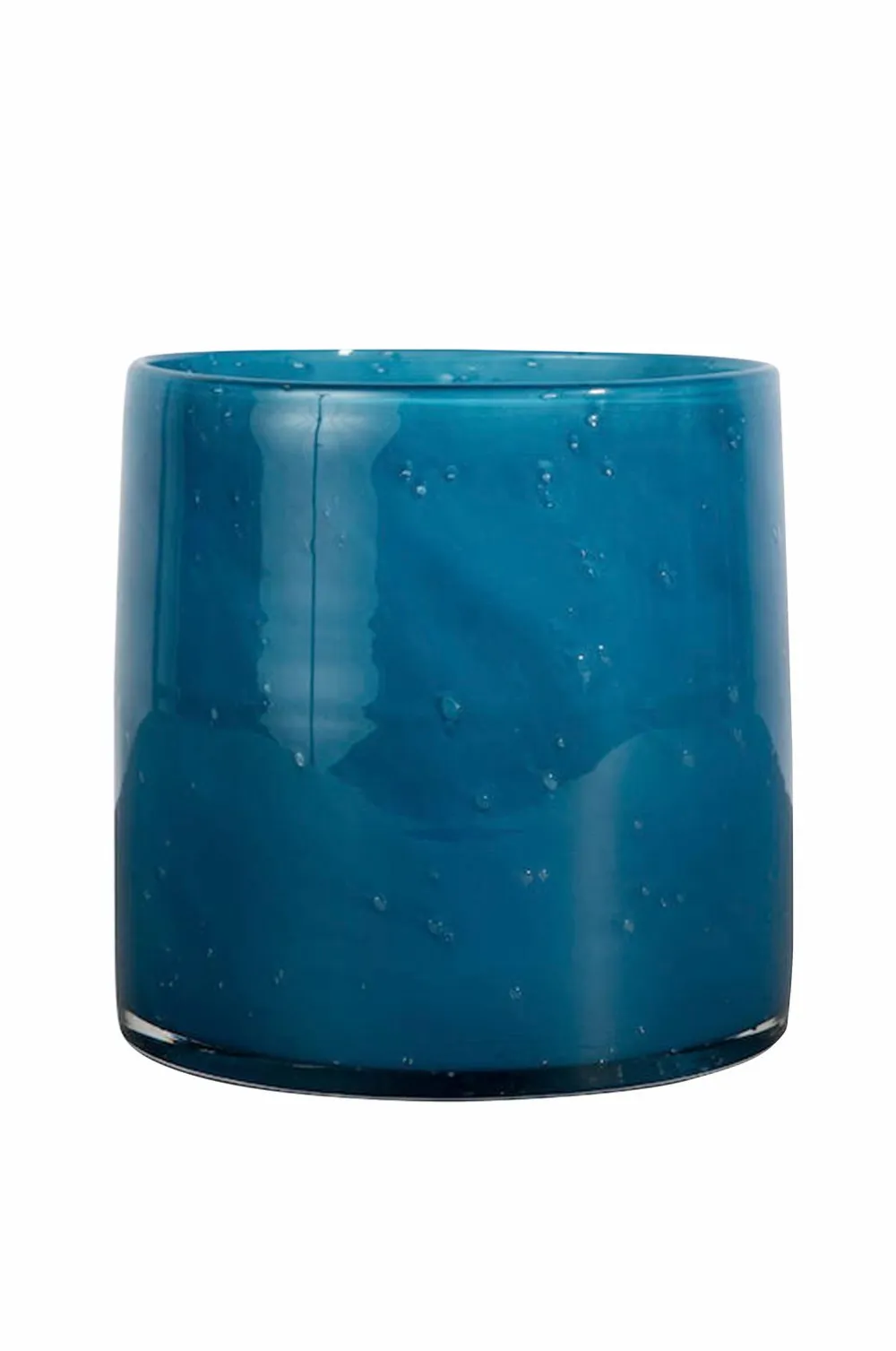 Byon Vase/Lysestage Calore M Petrol Hot