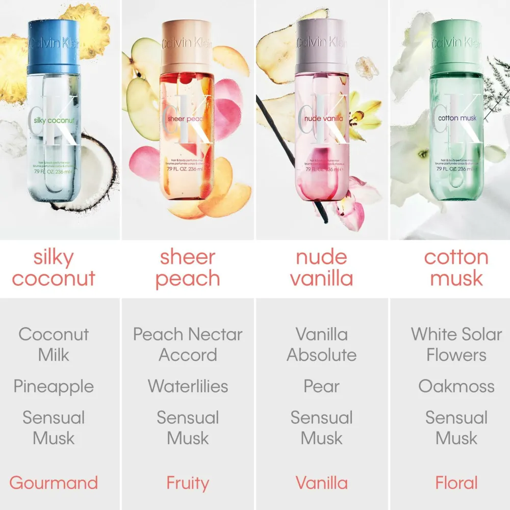 Calvin Klein Parfume>Hair & Body Mist 236 Ml Nude Vanilla