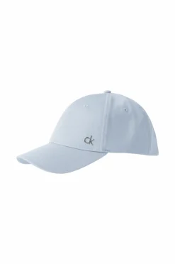 Calvin Klein Hatte & Kasketter>Kasket CK Metal Cotton Zen blue