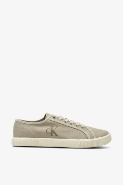 Calvin Klein Lærredssko>Kondisko Ess Vulc Low CV MG WN Eggshell