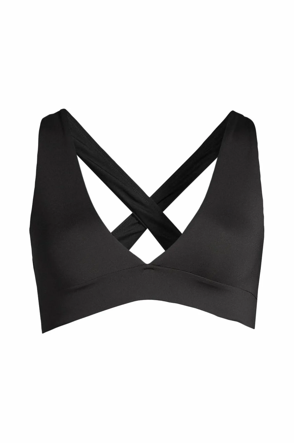 Casall Bikini-bh V-neck Crossback Bikini Top Black Discount