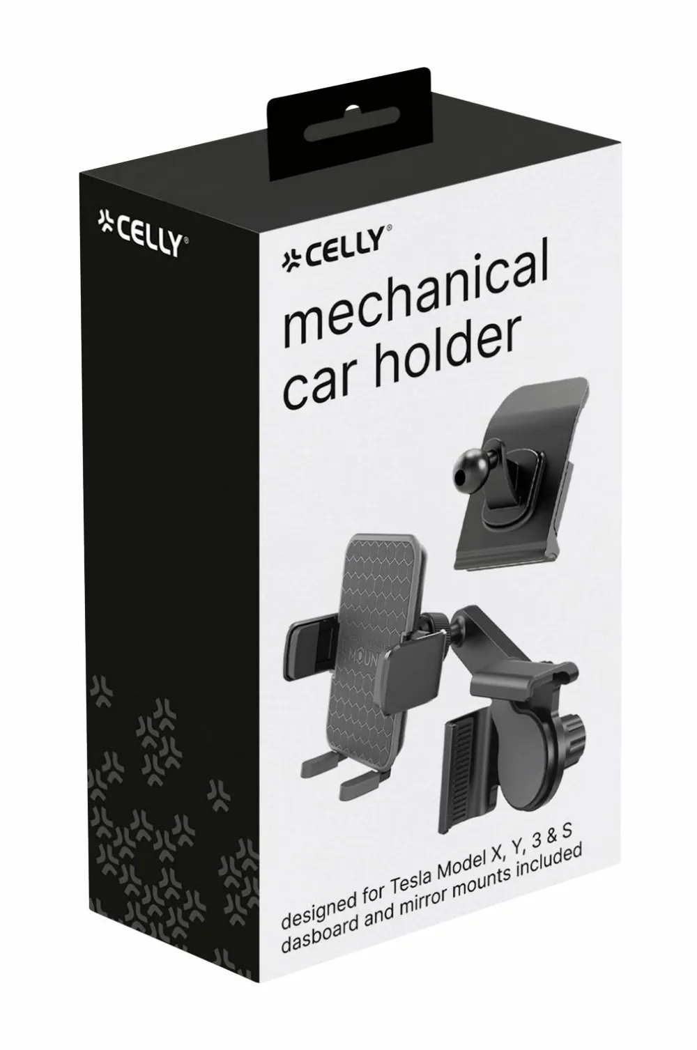 Celly Mobiltelefoner, Tablets & Tilbehør>Mobilholder til Tesla Model X, Y, 3, S-skærm + instrumentbræt No color
