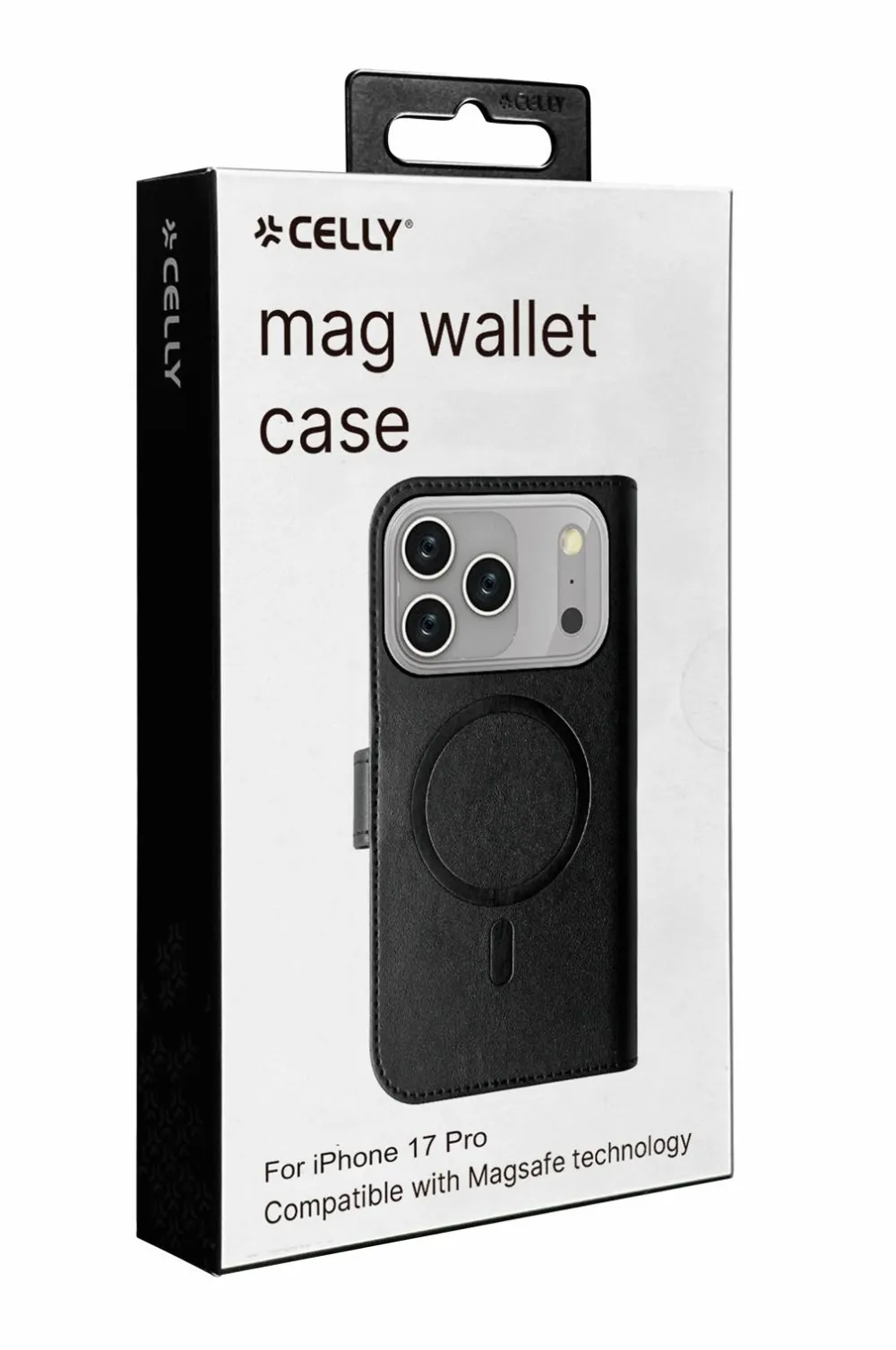 Celly Tegnebogetui Wallet Case Magsafe Iphone 17 Pro No color Outlet