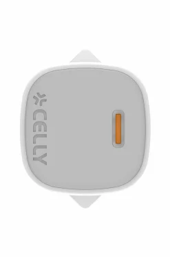 Celly Mobiltelefoner, Tablets & Tilbehør>Usb-oplader Gan 1 x Usb-c PD 20w + Lightning-kabel No color