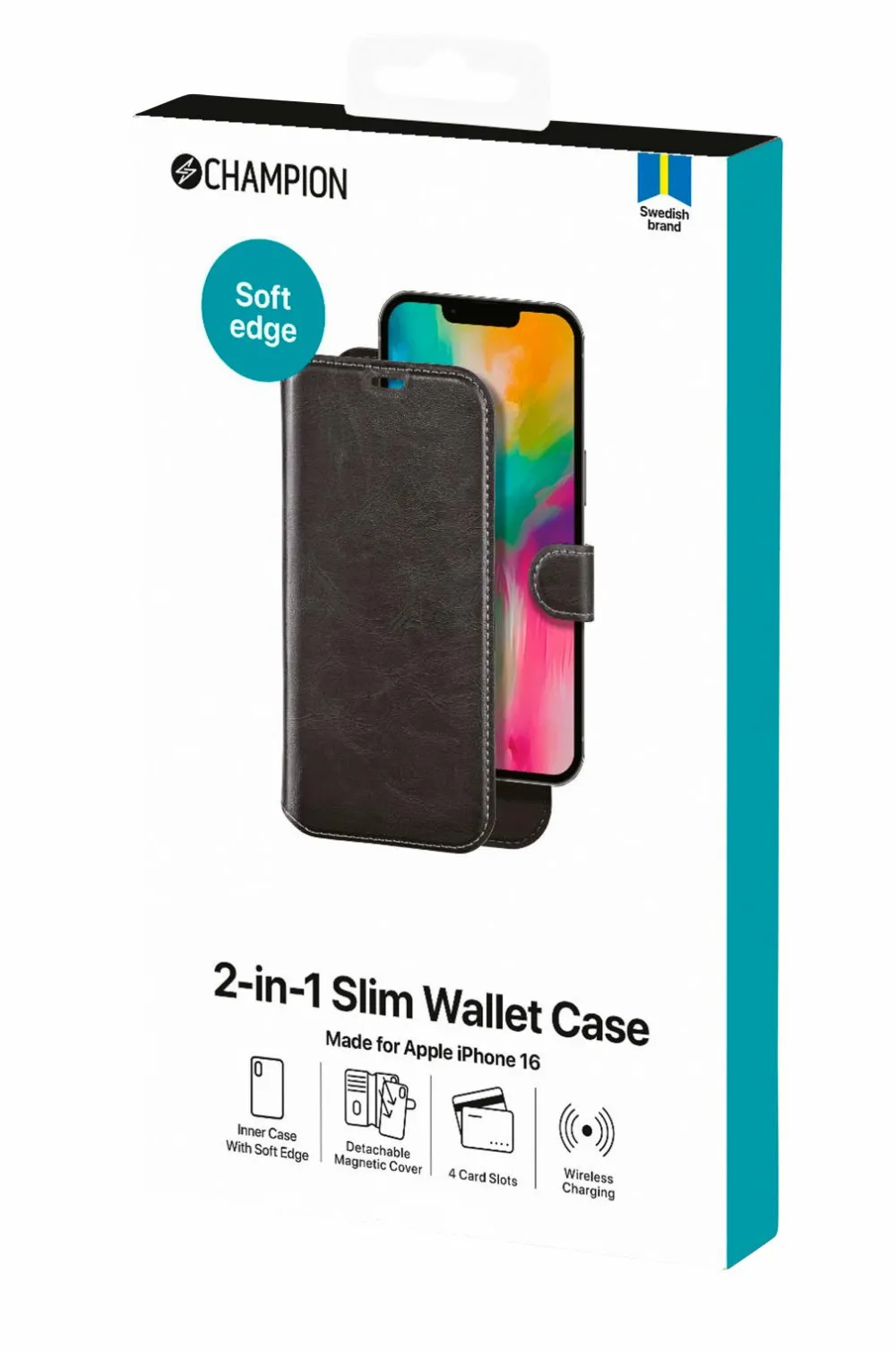 Champion Nordic 2-in-1 Slim Wallet Iphone 16 No color New
