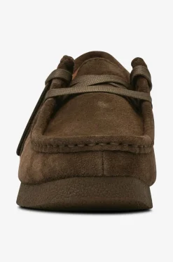 Clarks Loafers WallabeeEVOSh D 3227 Olive suede Clearance