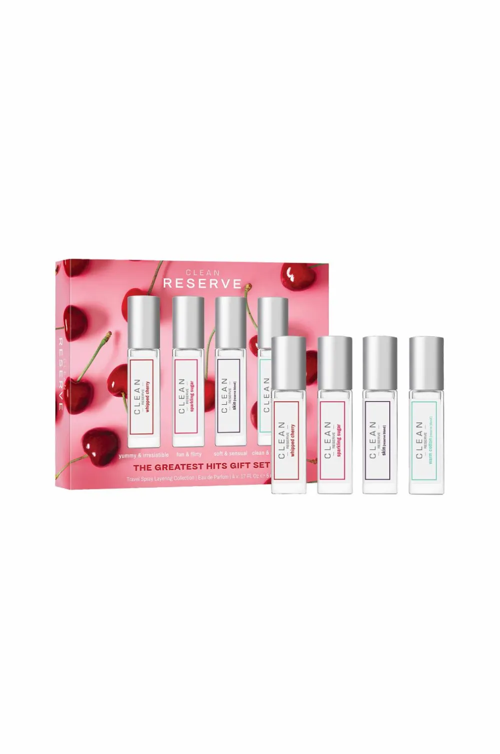 CLEAN Giftbox Reserve Layering Travel Spray Edp 4 X 5 Ml No Color New