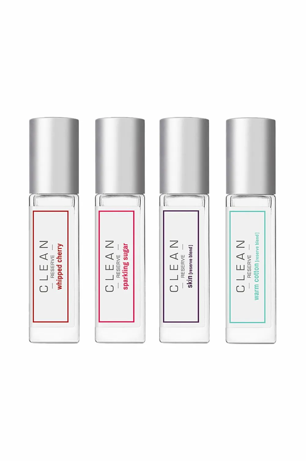 CLEAN Giftbox Reserve Layering Travel Spray Edp 4 X 5 Ml No Color New