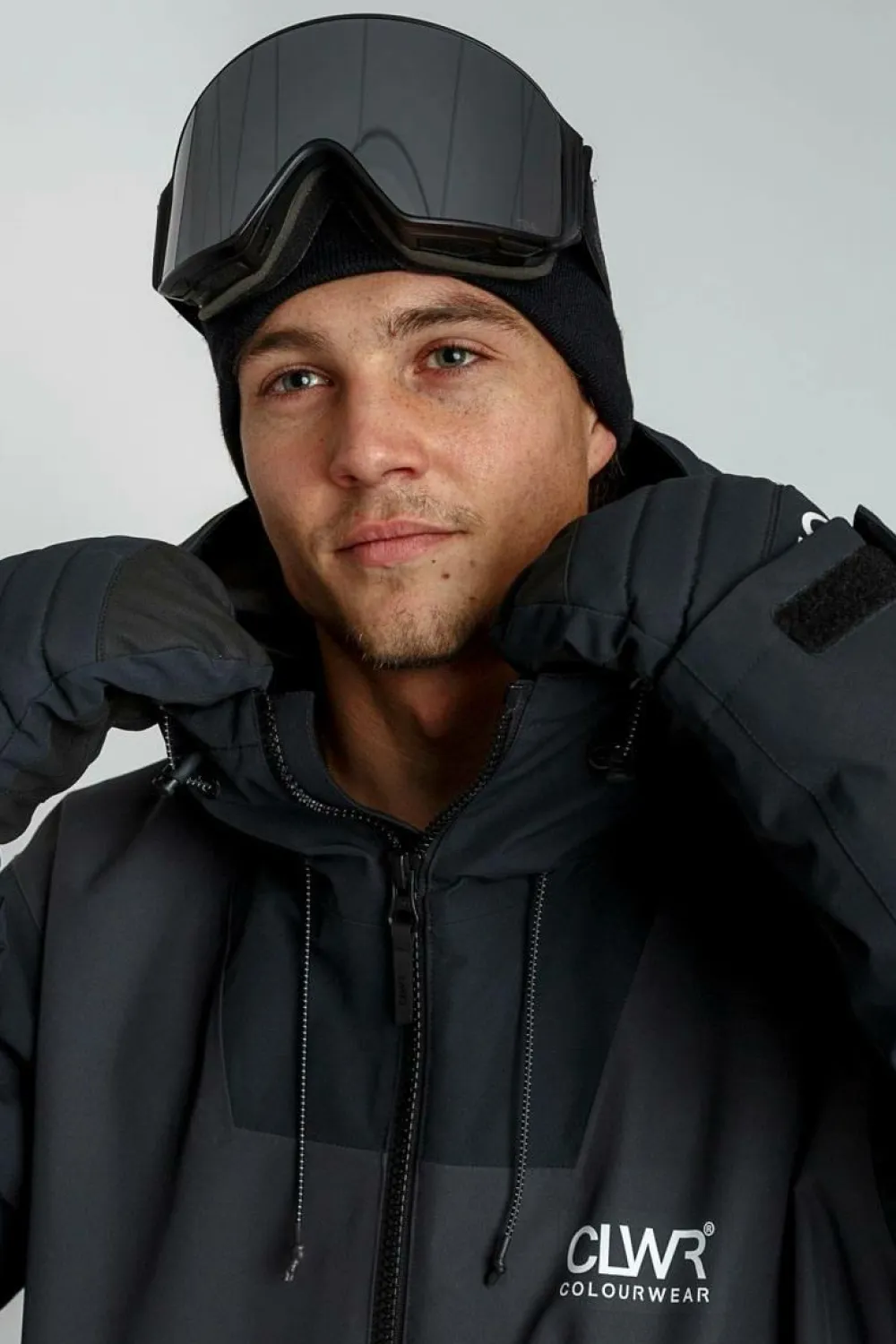 ColourWear Overtøj|Overtøj>Skijakke / snowboardjakke M Block Jacket Black