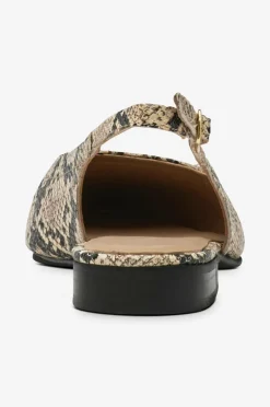 Copenhagen Shoes Slingback Forever And Ever 500 Black/cream Discount
