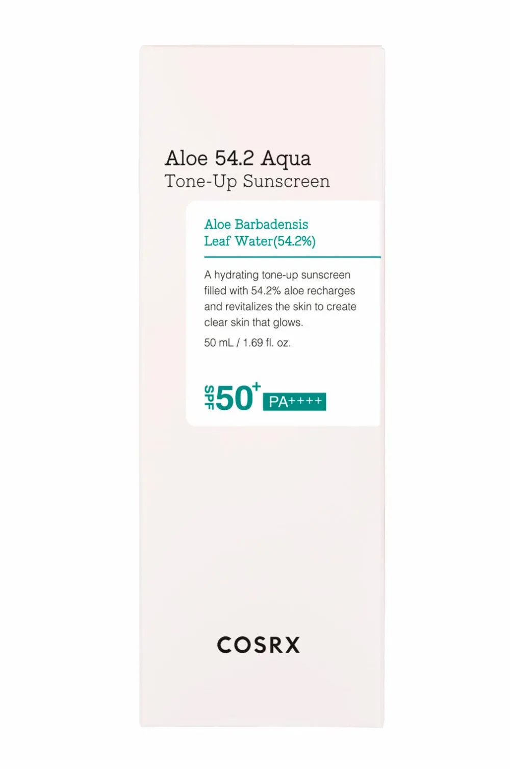 COSRX Solbeskyttelse>Aloe 54,2 Aqua Tone Up Sunscreen 50 ml