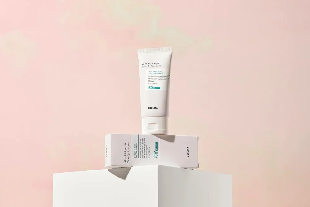 COSRX Solbeskyttelse>Aloe 54,2 Aqua Tone Up Sunscreen 50 ml