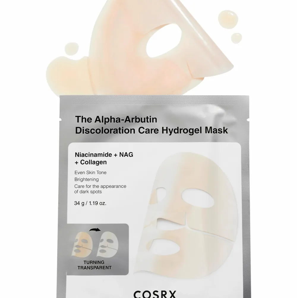 COSRX Ansigtspleje|Ansigtspleje>The Alpha-Arbutin Discoloration Care Hydrogel Mask 3 pcs No Color