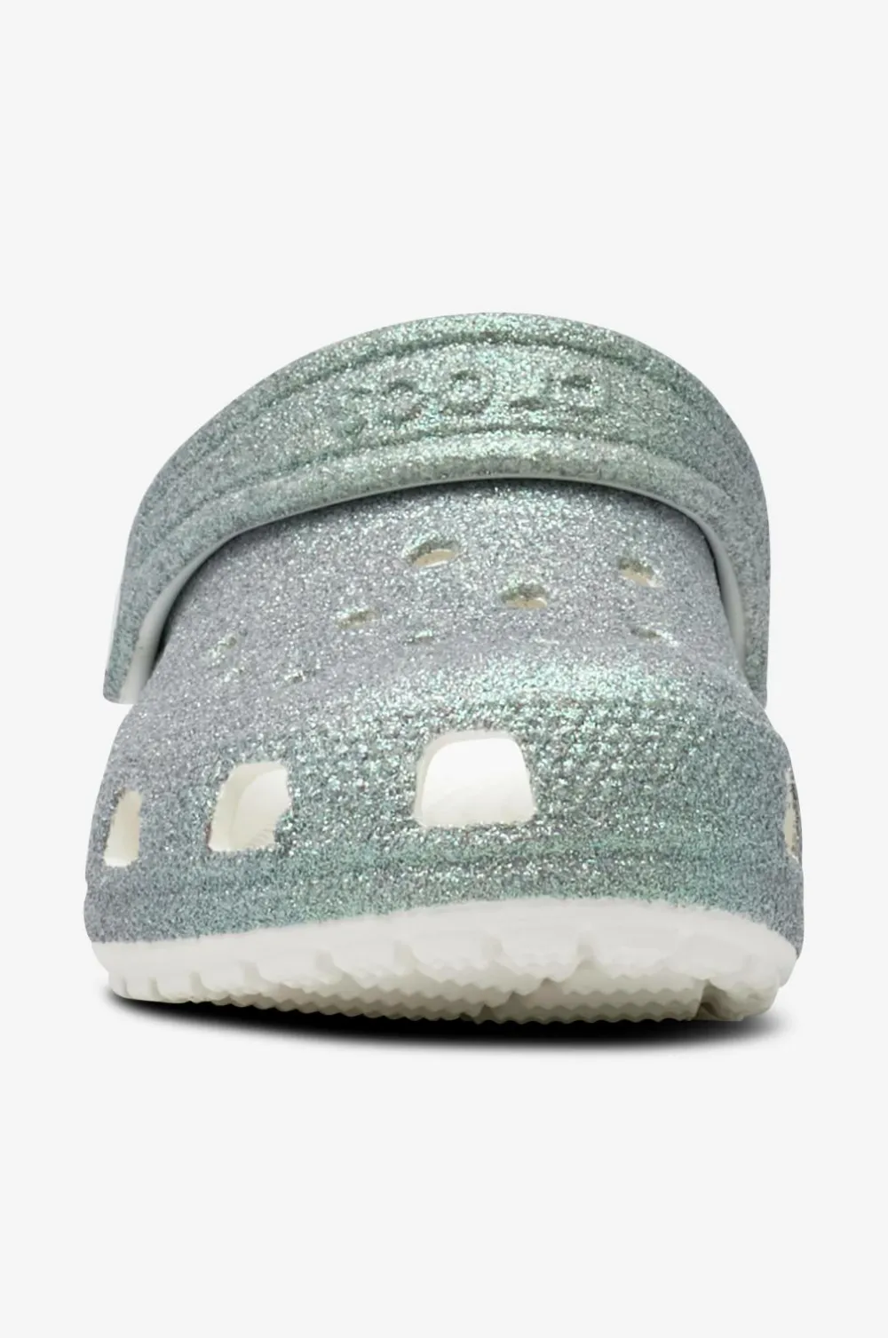 Crocs Hjemmesko>Tøfler Classic Iridescent Glitter Cgk White