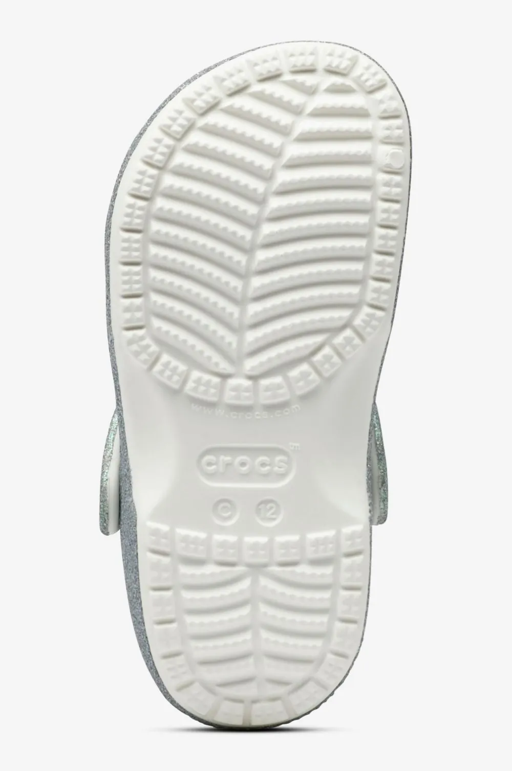 Crocs Hjemmesko>Tøfler Classic Iridescent Glitter Cgk White