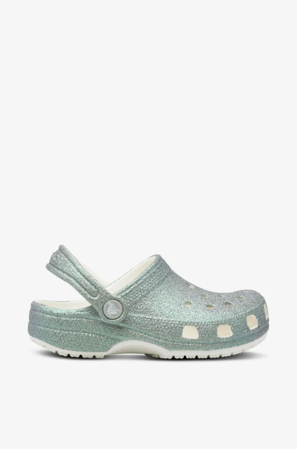 Crocs Hjemmesko>Tøfler Classic Iridescent Glitter Cgk White