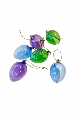 Cult Design Glasæg Plumelle 6-pak Blue/Green/Lilac Hot