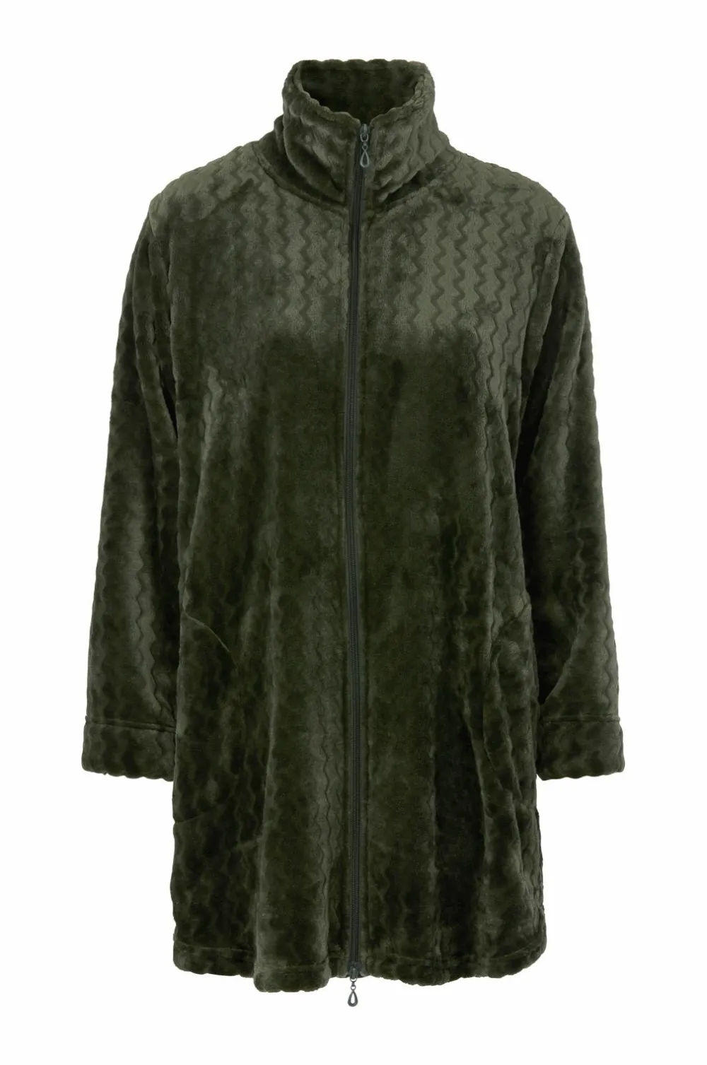 Damella Nattøj>Badekåbe Fleece Dark olive
