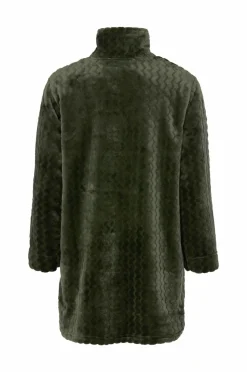 Damella Nattøj>Badekåbe Fleece Dark olive