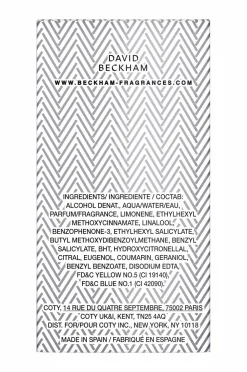 David Beckham Homme EdT 50 ml
