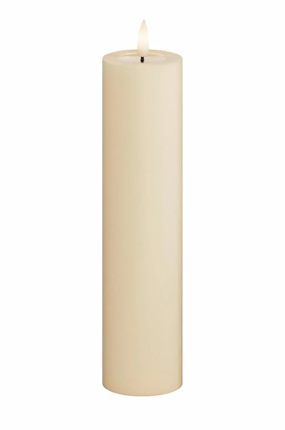 DeluxeHomeart LED-søjlelys 5x20 cm Creme