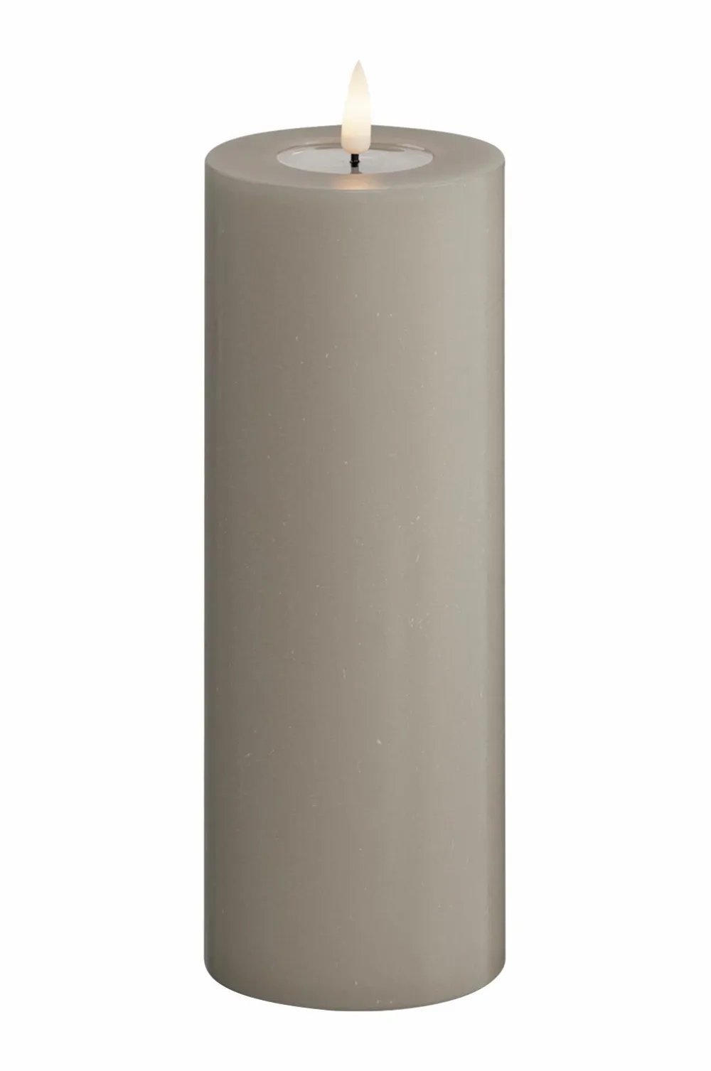 DeluxeHomeart LED-søjlelys 7,5x20 cm Sand Discount