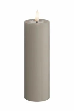 DeluxeHomeart LED-søjlelys 5x15 cm Sand Discount