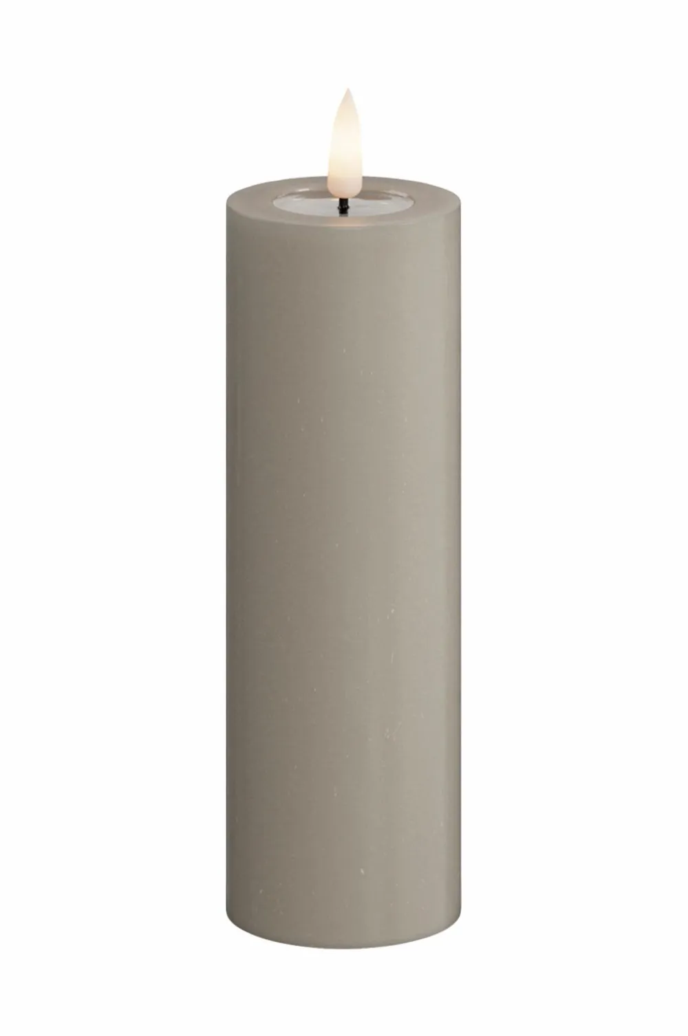 DeluxeHomeart LED-søjlelys 5x15 cm Sand Discount