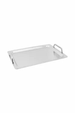 Demeyere Pander & Gryder>Grillplade Teppanyaki 39x27 cm Specialties 5 Nikkelpletteret messing