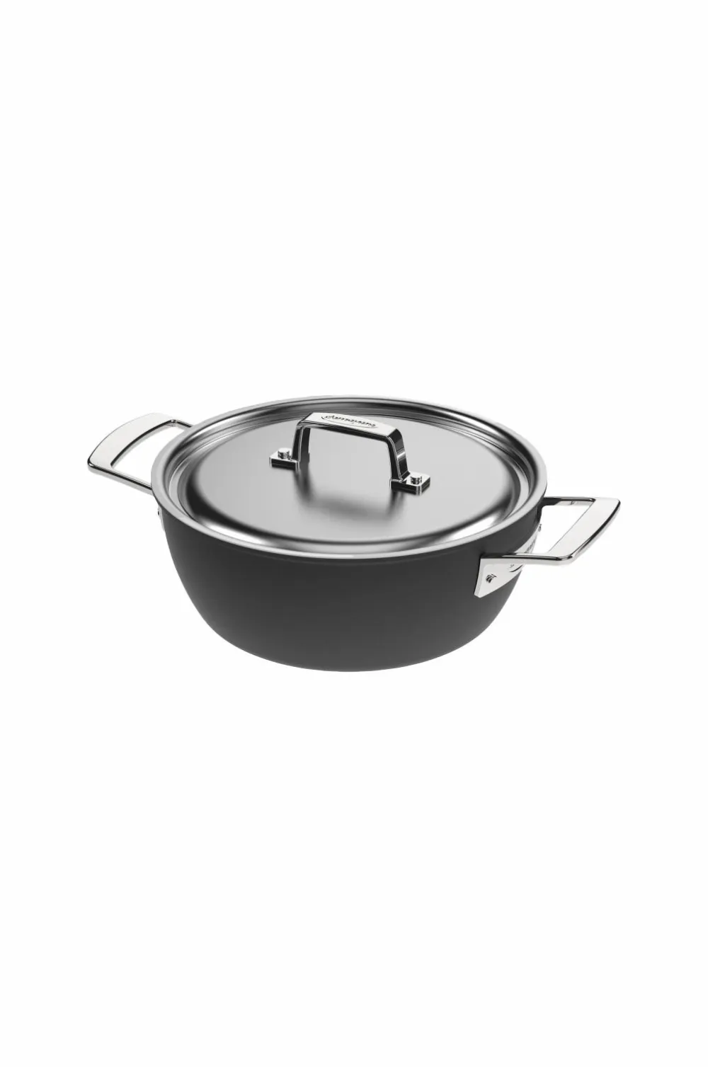 Demeyere Pander & Gryder>Gryta Sort 5, 24 cm 3,25 L Sort, sølv