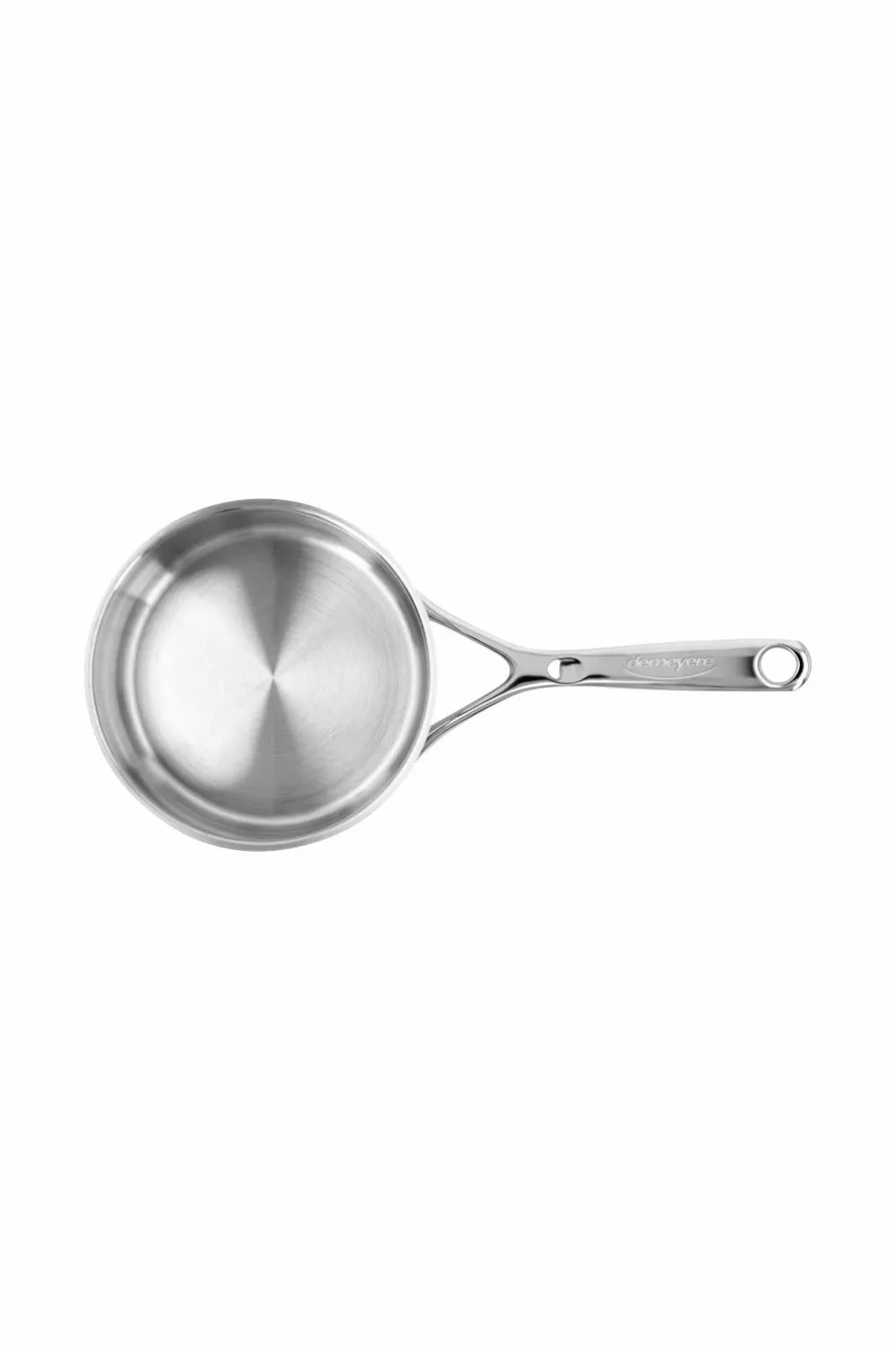Demeyere Kasserolle med låg 16 cm, 1,5 l Atlantis 7 Nikkelpletteret messing Best