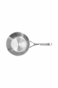 Demeyere Pander & Gryder>Sauteuse uden låg 22 cm, 2,5 l Atlantis 7 Nikkelpletteret messing