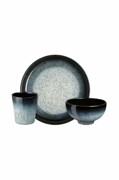 Denby Børneservice Halo 3 dele Sort Clearance