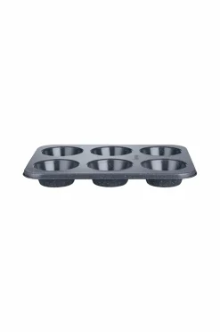 Denby Muffinsform Quantanium Finish 6 cup Grå