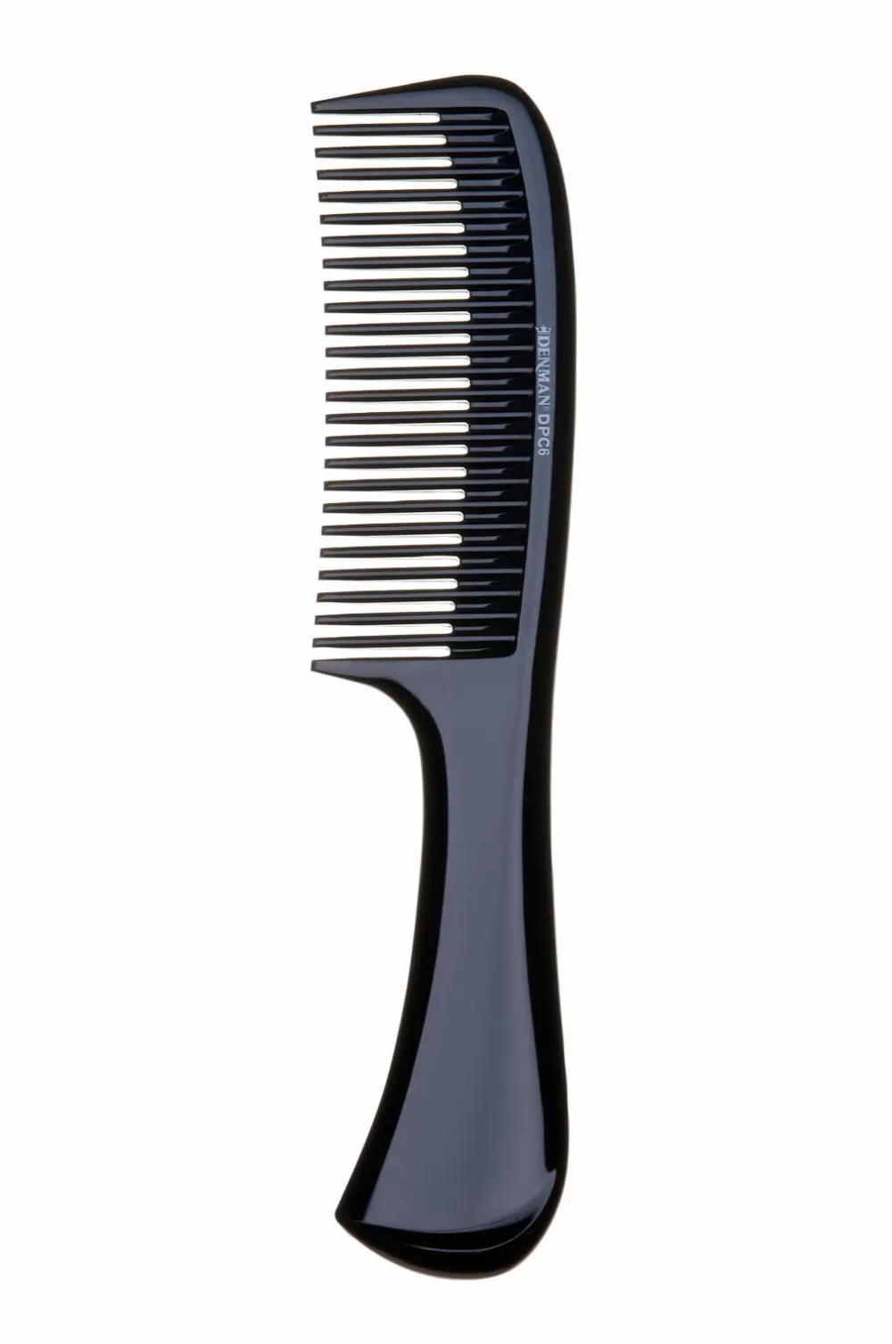 Denman Hårbørster>DPC6 Rake Comb Black 001001black