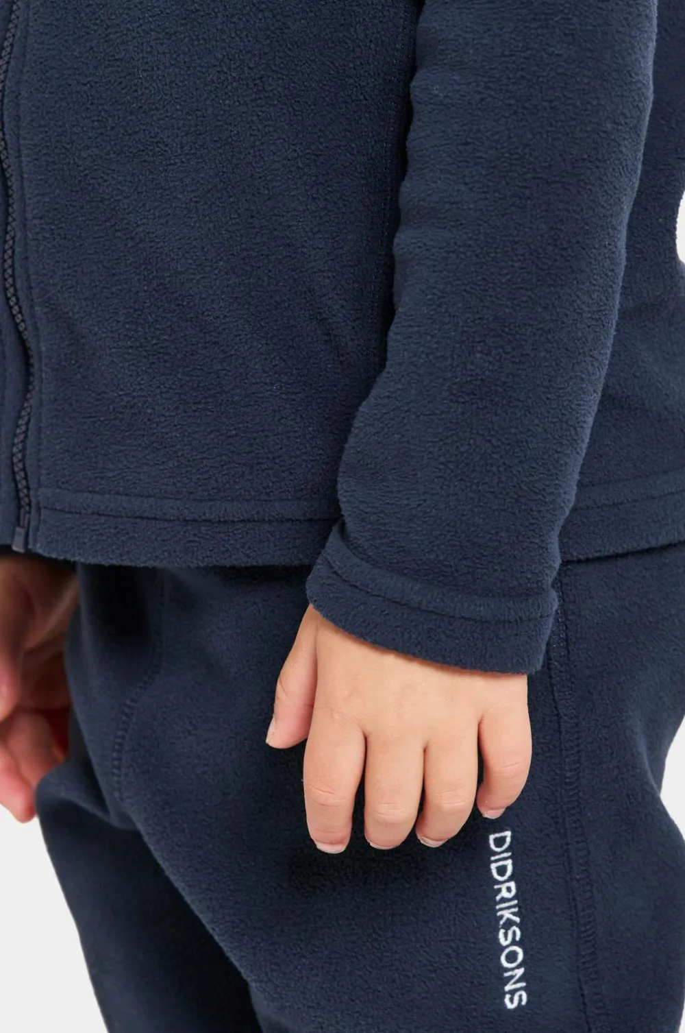 Didriksons Trøjer & Cardigans>Fleecetrøje Monte Kids Fullzip 10 03-82 navy